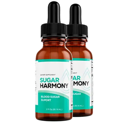 Sugar Harmony liquid supplement bottles